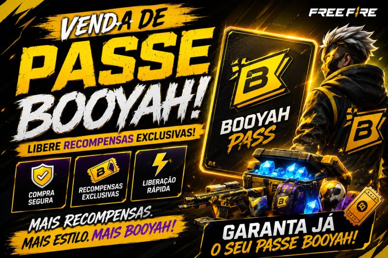 Passe Booyah Free Fire Entrega Rápida