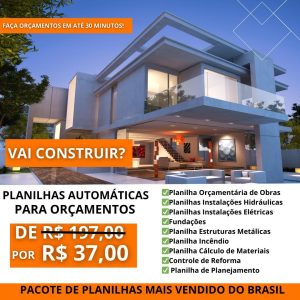 Planilhas Automaticas Para Construção Civil — foto 4
