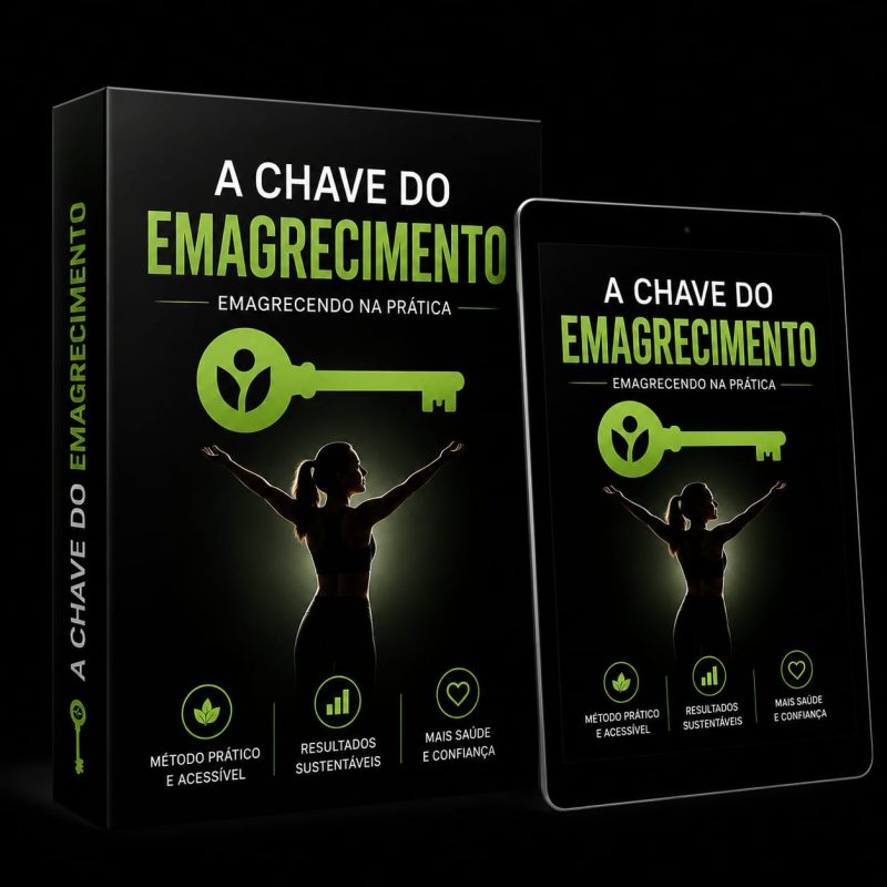 A chave do emagrecimento / para você que está buscando emagrecer com uma dieta saudável.