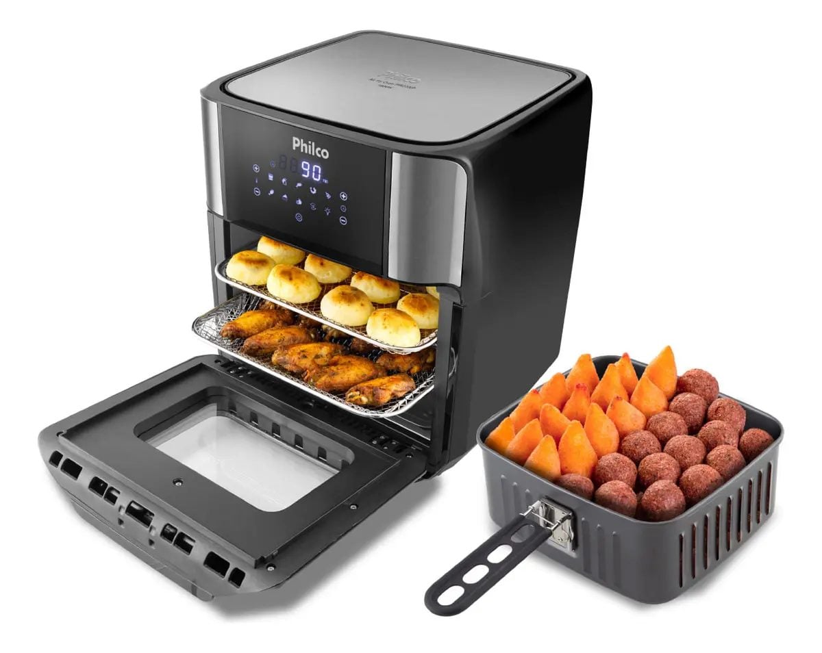 Philco Fritadeira Air Fryer 12L Pt PFR2200P 127/220V — foto 2