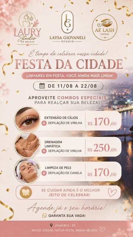 Combos maravilhosos para você que preocura ficar mais bela