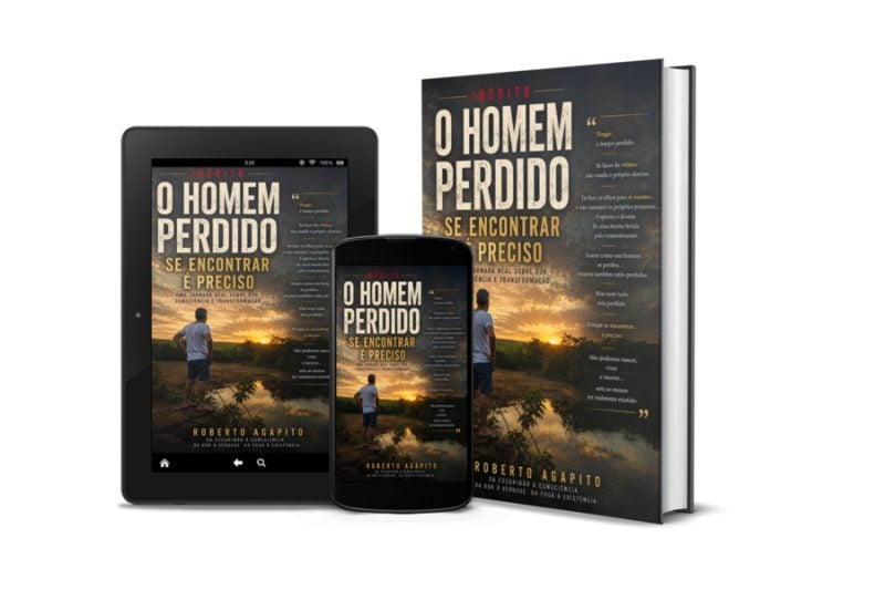 E-book: O Homem Perdido-se Encontrar é Preciso