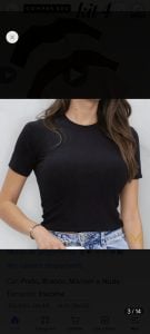 Kit 4 Blusas Feminina Ribana Canelado Estilosa Básica Casual — foto 8