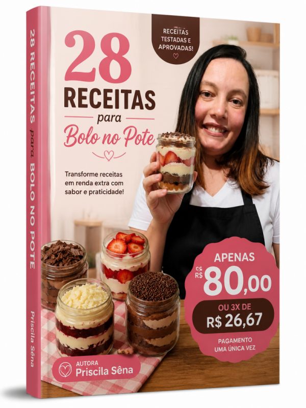 28 Receitas para Bolo no Pote