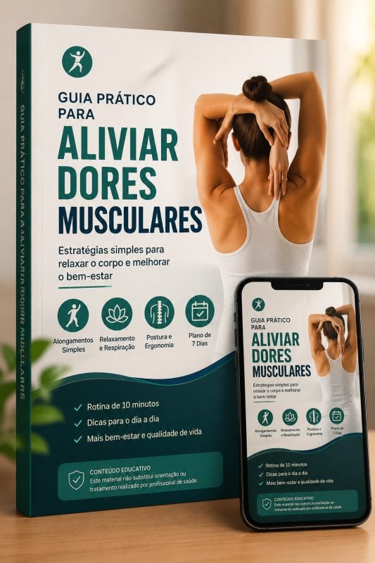 E-book Guia Prático para Alívio de Dores Musculares