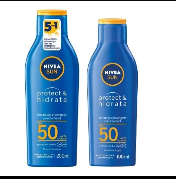 Kit Protetor Solar Nivea Sun Protect & Hidrata FPS 50 (200ml + 100ml) — foto 2