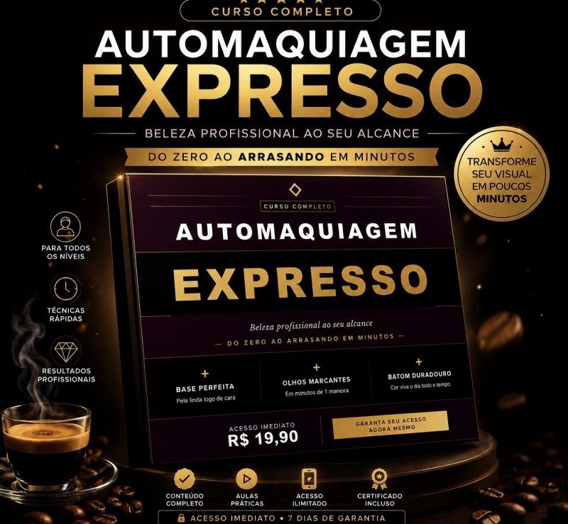 E-book Profissional: Automaquiagem Expresso