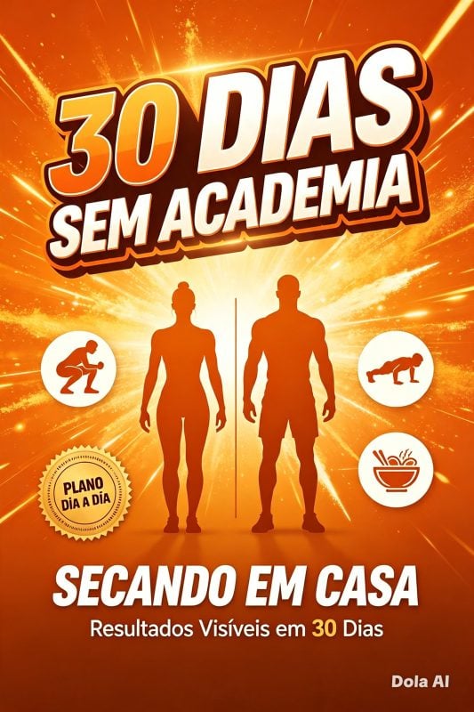 SECANDO EM CASA: 30 DIAS SEM ACADEMIA Perca 2 a 4kg, reduza medidas e veja mudanças