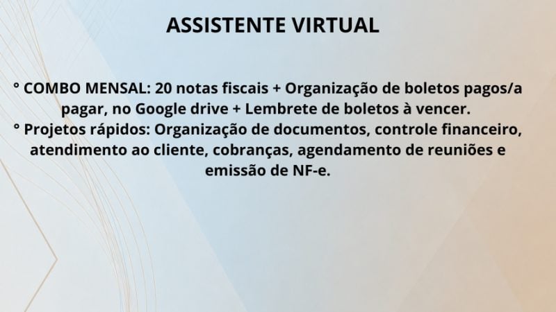 Assistente Virtual para delivery/loja física