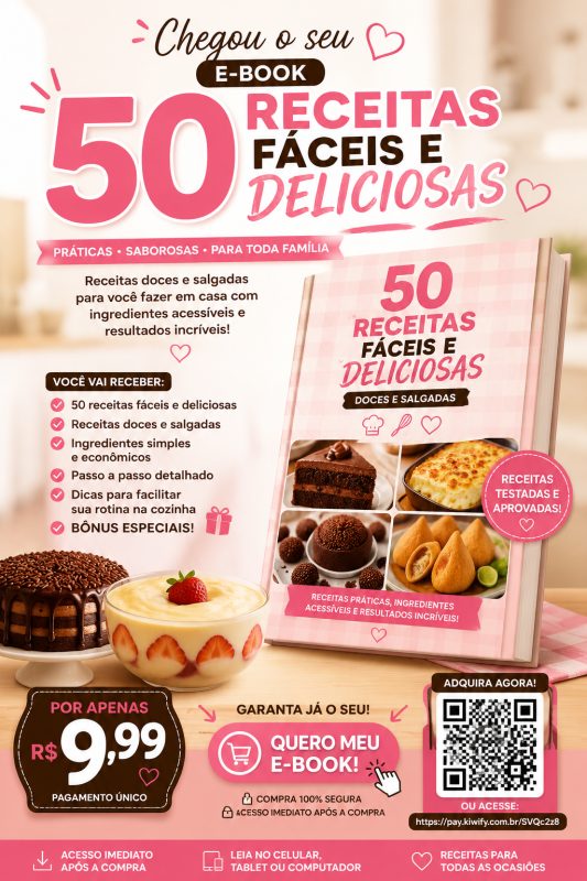 50 Receitas Fáceis e Deliciosas