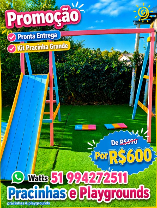 Pracinhas e playgrounds