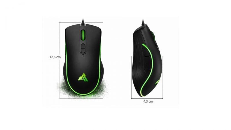 Kit Teclado E Mouse Gamer Knup USB ABNT2 Anúbis RGB — foto 2