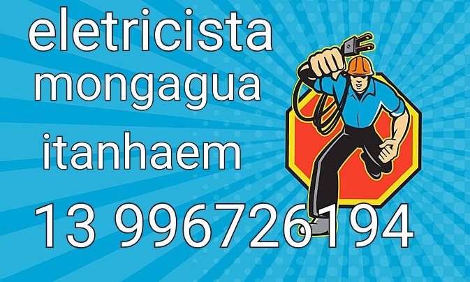 Eletricista whatsapp 13 996726194 itanhaem