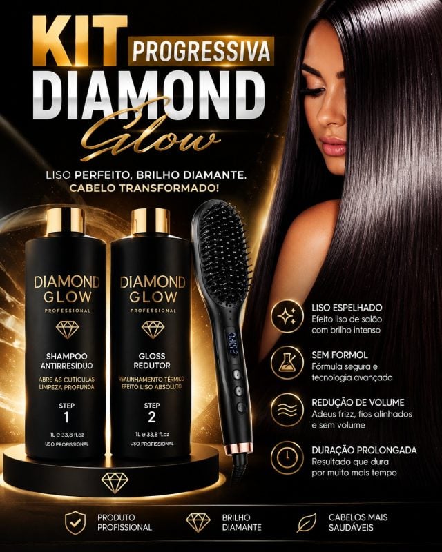 Kit Progressiva Diamond Glow