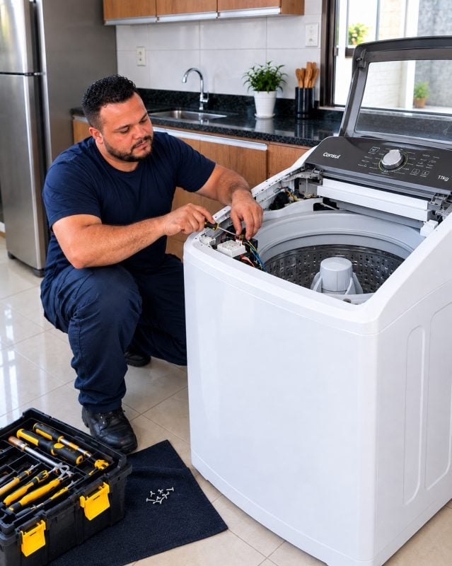Técnico de Máquina de Lavar
