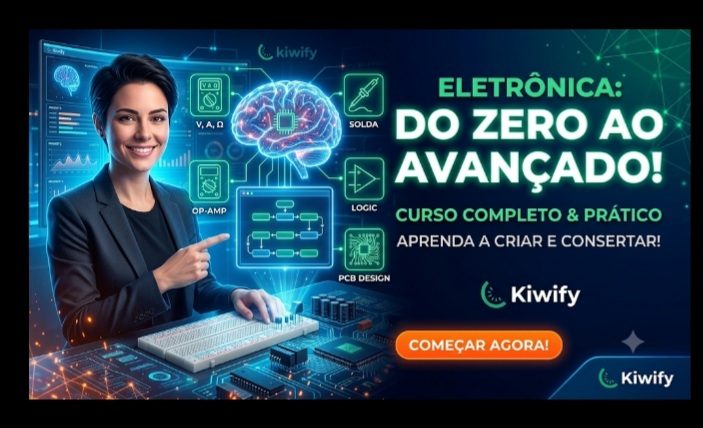 Curso para aprender a mexer com eletrônica em geral!