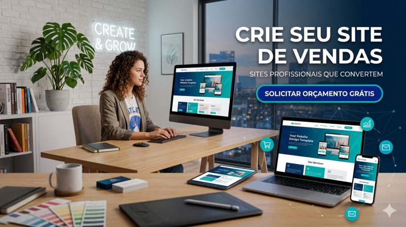 Vendo site completo para o seu negócio
