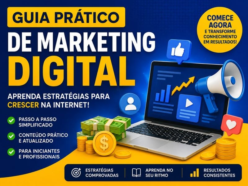 E-book Guia Prático de Marketing Digital