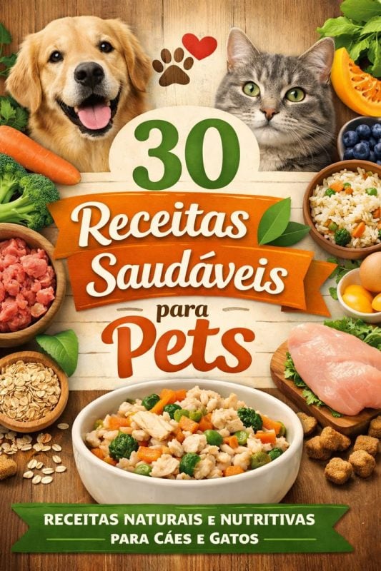 30 receitas Saudáveis pra pets