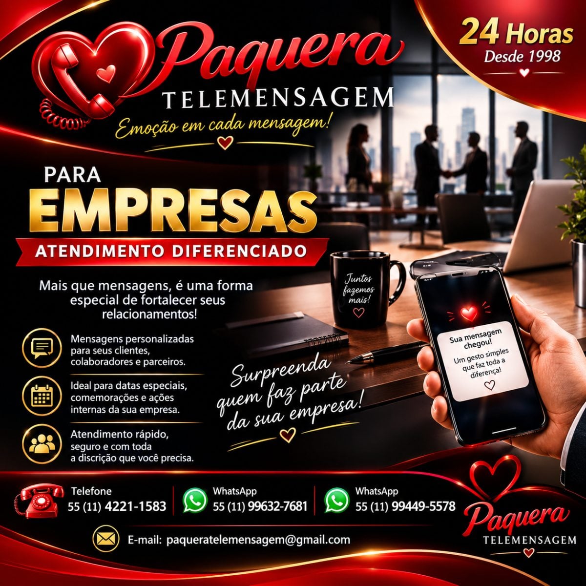 Telemensagens — foto 2