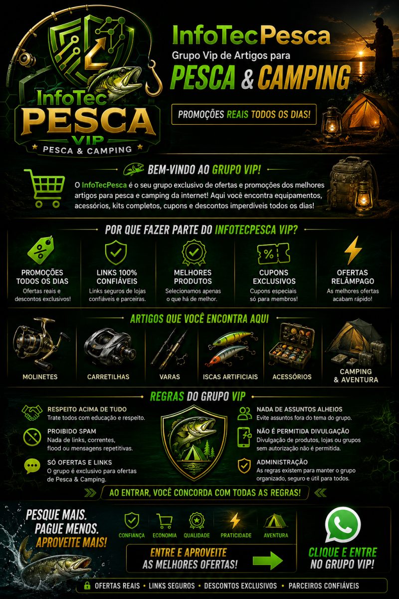 InfoTecPesca - Grupo Vip de Artigos para Pesca & Camping. — foto 2