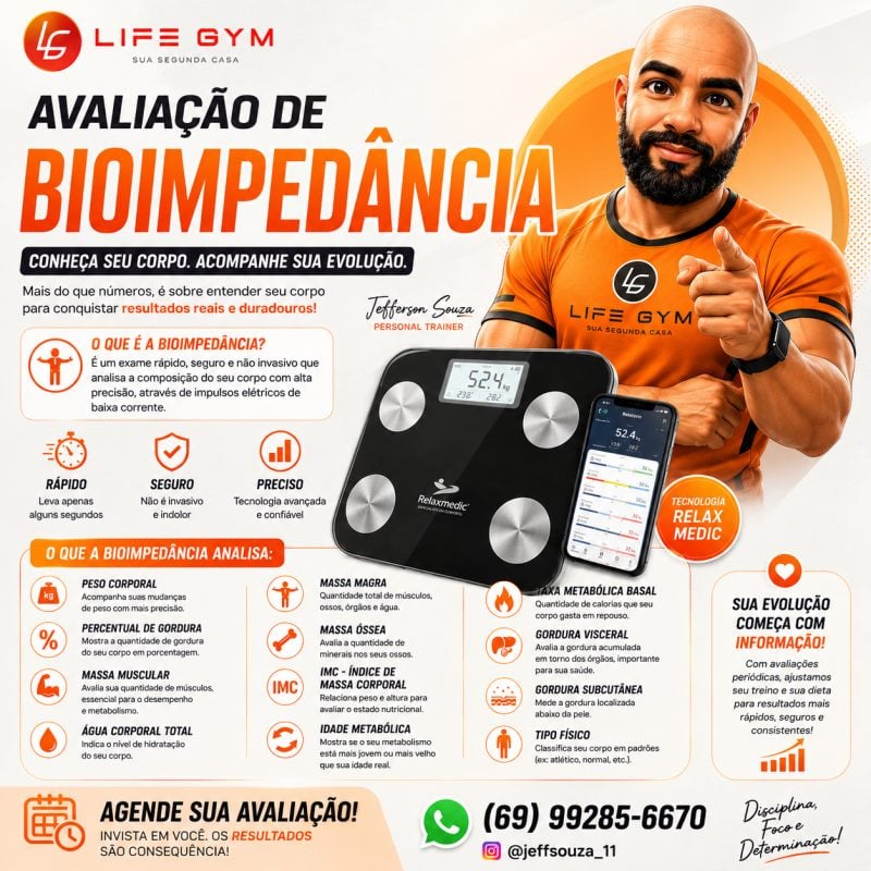 Avaliação Bioimpedância