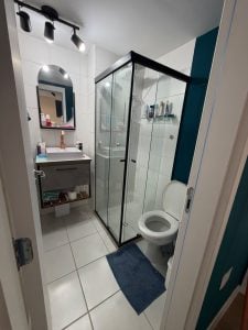 Apartamento 1 dormitório, sala, cozinha americana, banheiro, mobiliado — foto 4