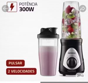 Liquidificador portátil Mondial 2 Velocidades — foto 3