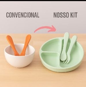 Kit de Introdução Alimentar de Silicone. — foto 6