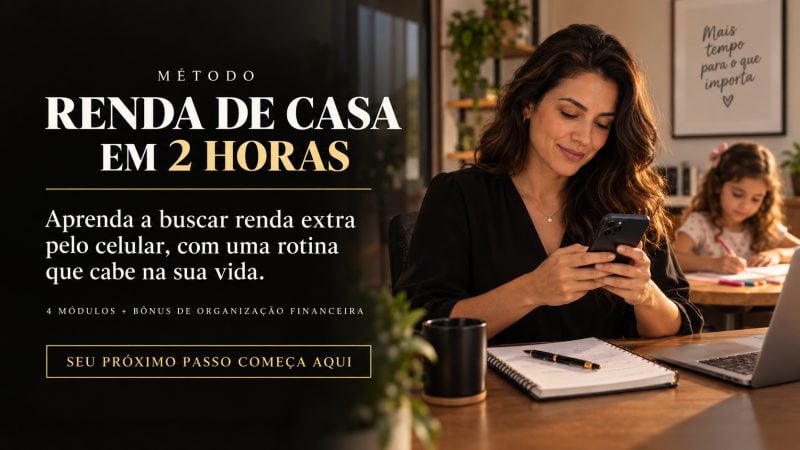 Renda Extra em 2 horas