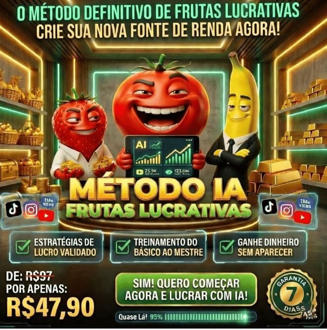 Curso de como criar vídeo de frutas com IA
