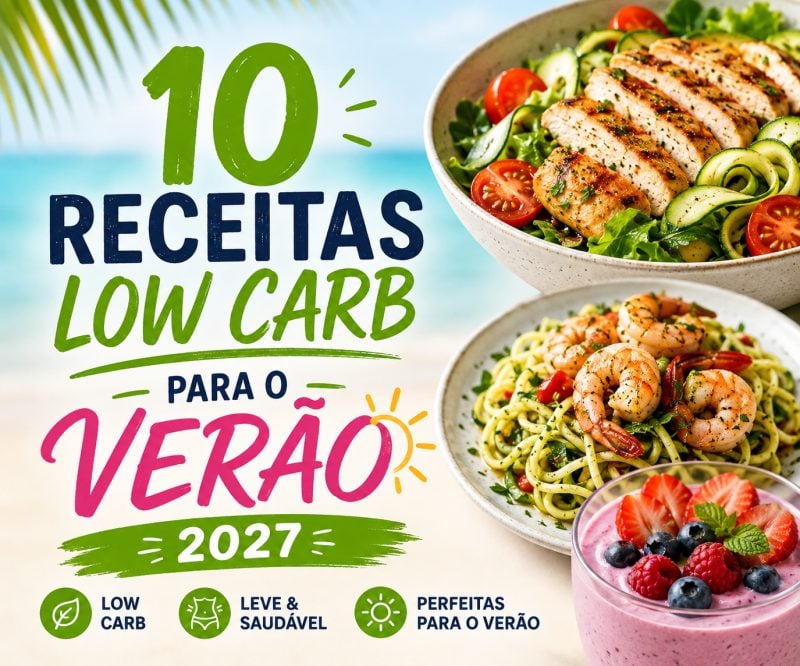 20 receitas de low carb pro verão 2027
