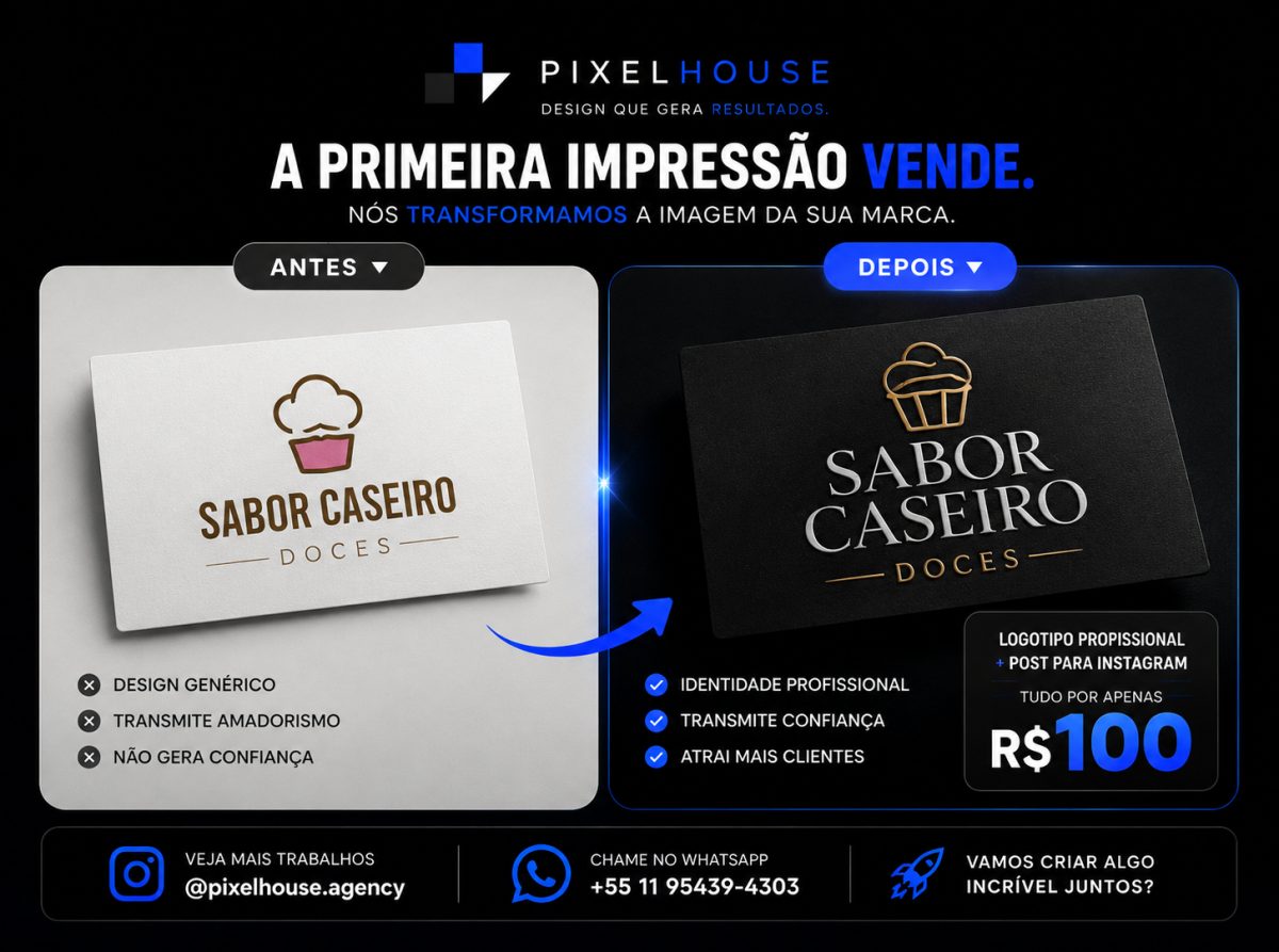 LOGOTIPO PROFISSIONAL + Post Instagram — foto 2