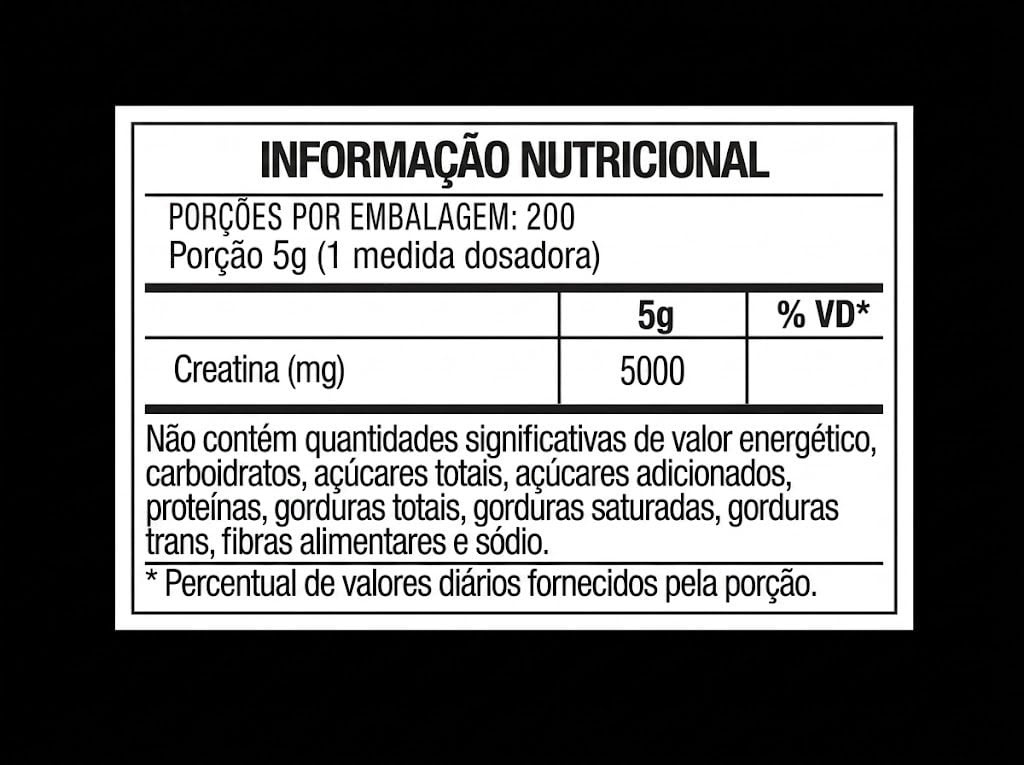 Creatina 1kg Suplemento Monohidratada em pó 100% Pura - Soldiers Nutrition — foto 2