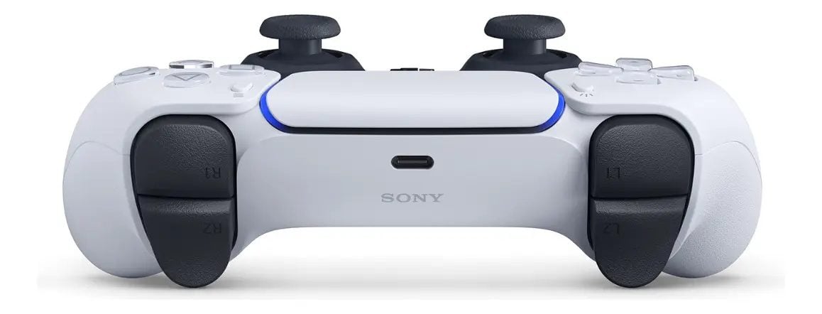 Controle Sony DualSense Sem Fio PlayStation 5 PS5 Branco — foto 2