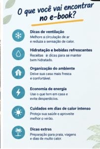 E-book Casa Fresca 30 Dicas Para Enfrentar o Calor — foto 3