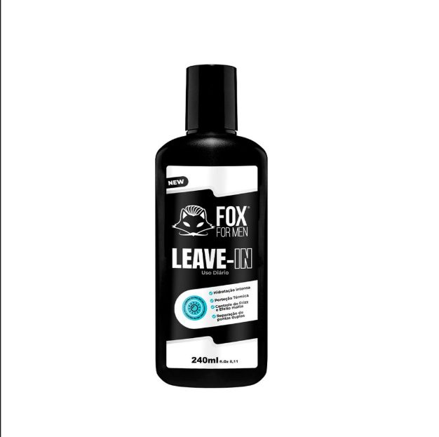 Leave In Hidratante De 240ml Fox For Men Leave In 240ml