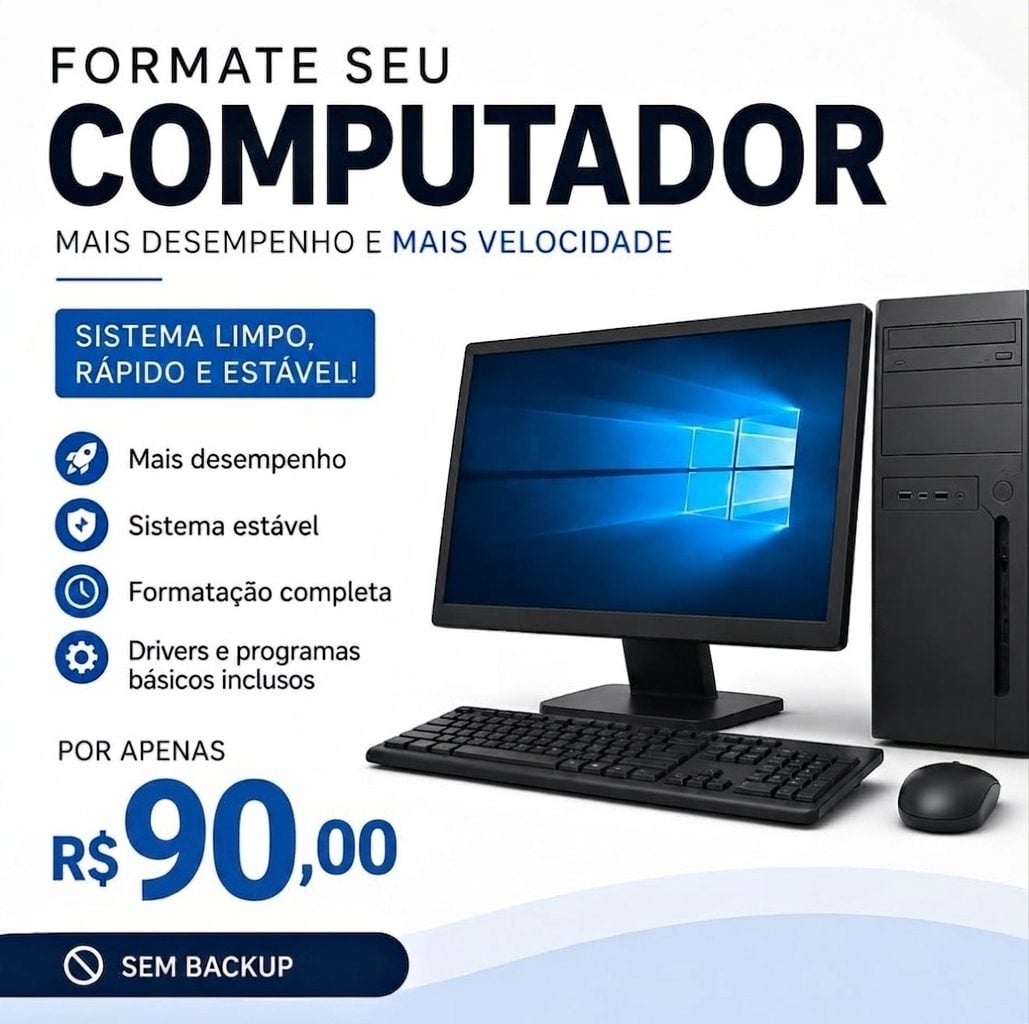 Formatação , Reparo em Geral , assistência técnica de computador e celular — foto 2