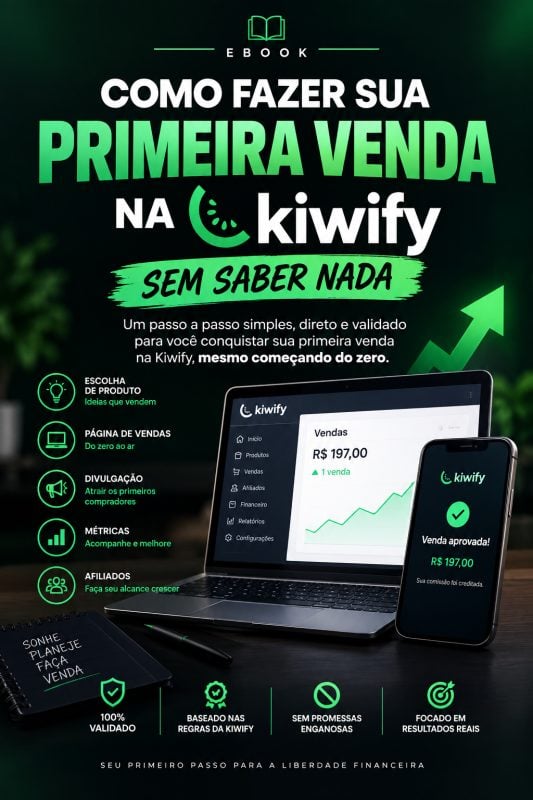 Como vender na kiwify