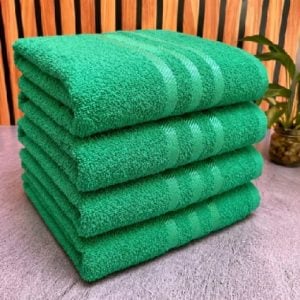 Kit 4 Toalhas - Banho Felpudas Ultra Macias 100% Algodão Puro 1,30x65cm — foto 4