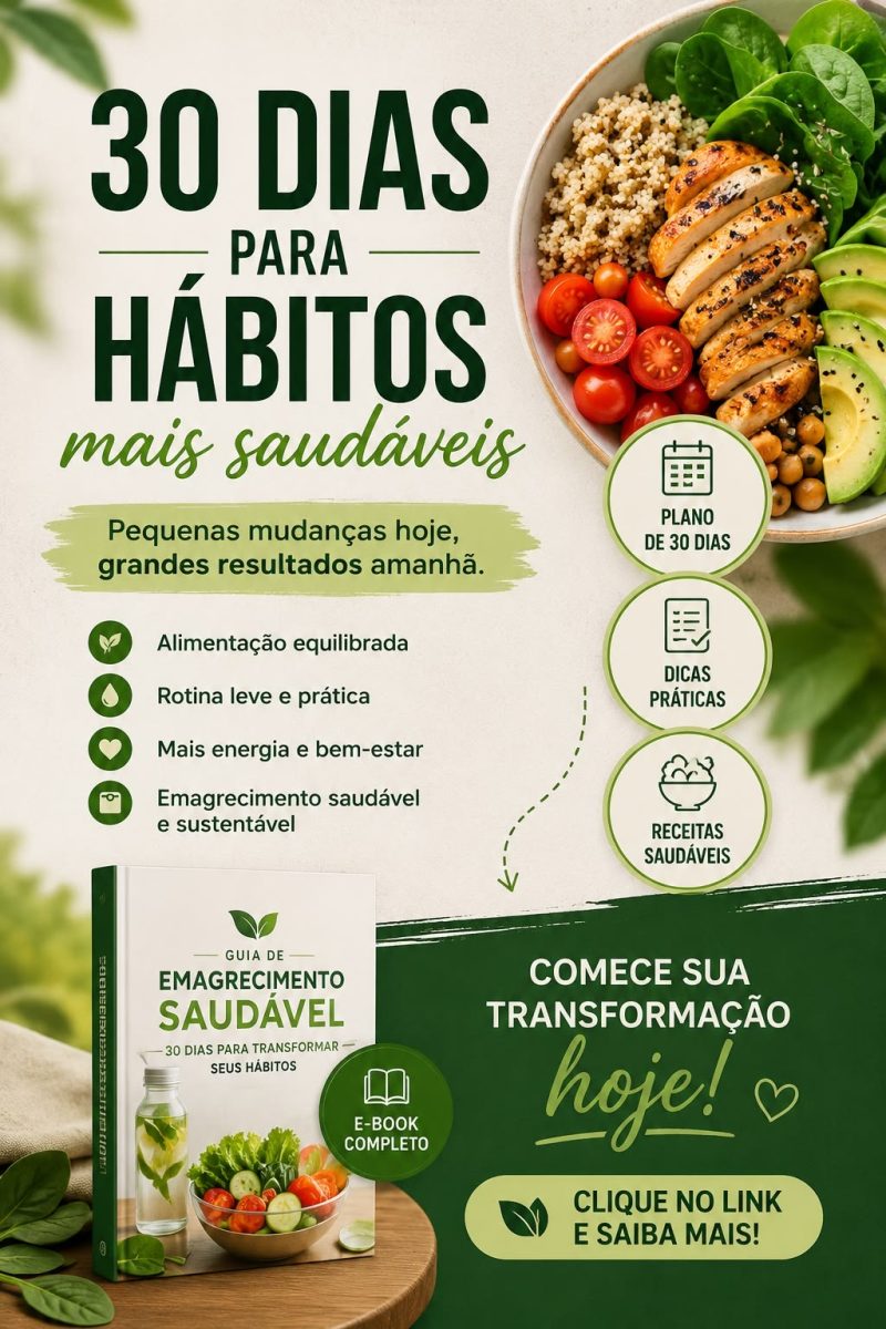 Guia de Alimentação para Emagrecimento 30 Dias de Hábitos Saudáveis — foto 2