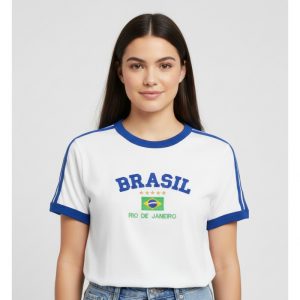 Camisa do Brasil feminina Baby look — foto 14