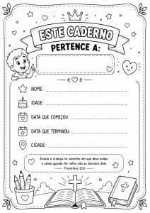 Vol. Completo (06 volumes) - 300 CENAS BÍBLICAS PARA COLORIR — foto 3