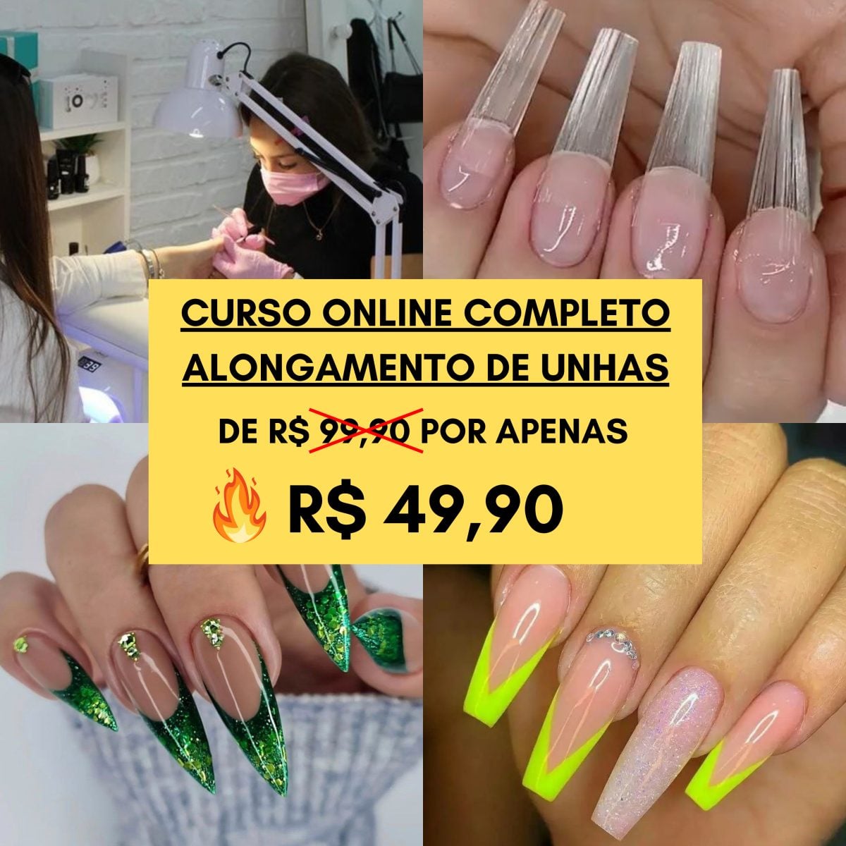 Curso de Alongamento de unhas — foto 2
