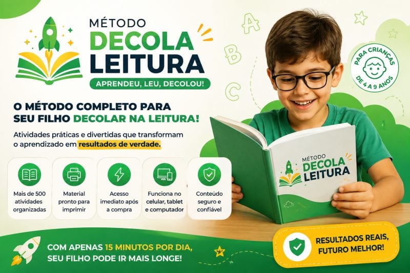 Decola Leitura Material Digital para Alfabetização Infantil