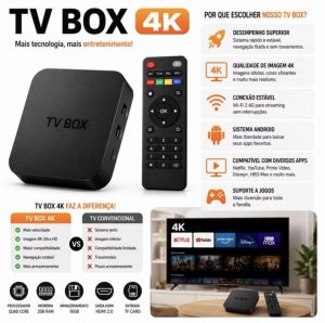 Smart pro box streaming 4k uhd 5g aparelho conversor tv — foto 6