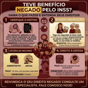 Beneficio NEGADO INSS, BPC Loas, Aposentadoria — foto 3