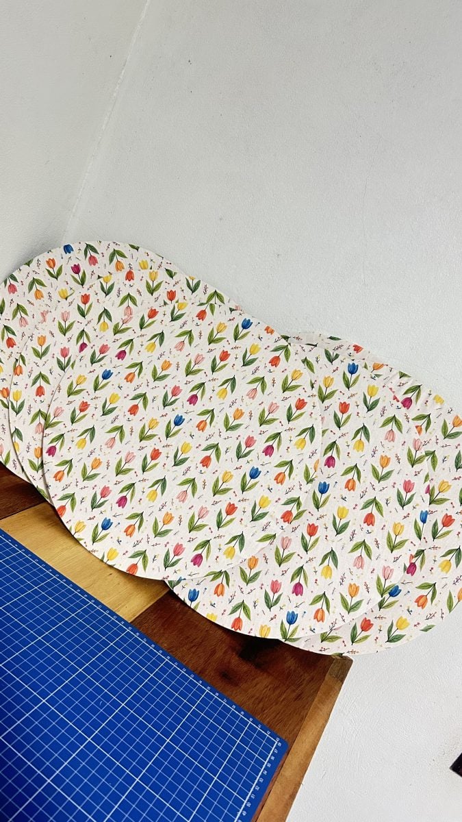 Jogo 6 peças capa de sousplat, mesa posta — foto 2