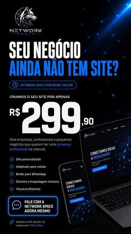 Criação de Site Profissional para Empresas e Autônomos