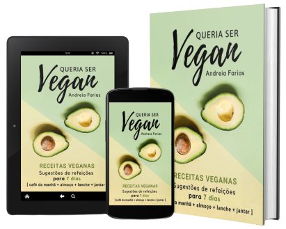 Ebook de Receitas Veganas Fáceis e Baratas - Queria Ser Vegan
